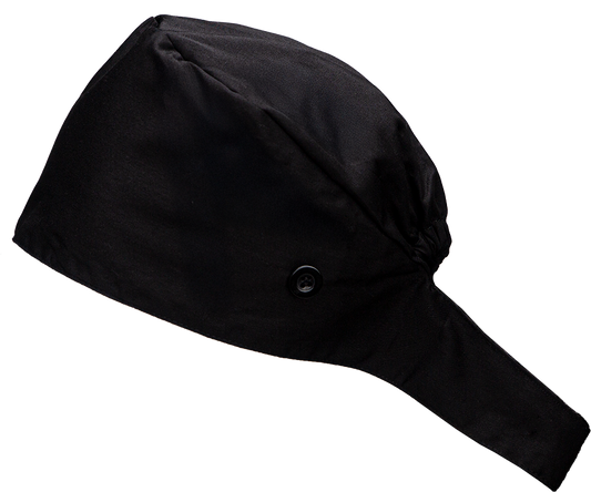 Satin lined scrub caps from The Satin Stitch