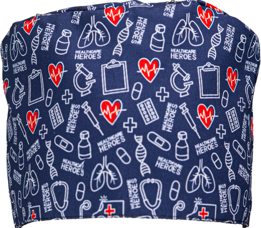 Healthcare Heroes Satin Lined Scrub Cap